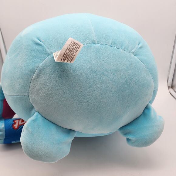 Lottie Blue Elephant Mentos Mint Jumbo Plush 14" Zuru Snackles Stuffed Animal - Picture 4 of 8